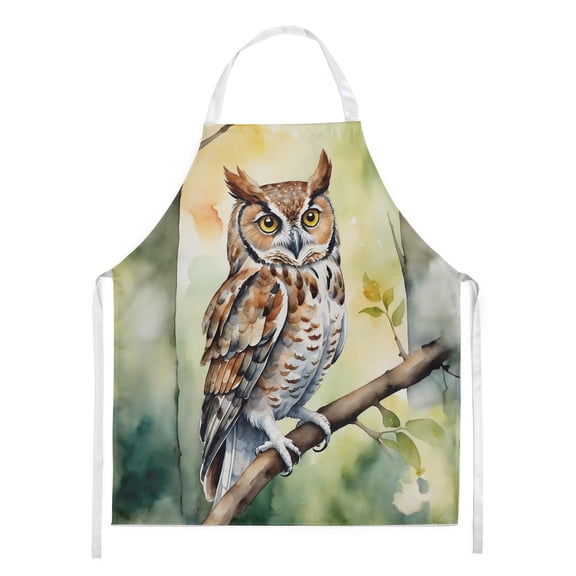 Carolines Treasures DAC7456APRON 30 x 27 in. Eastern Screech Owl Apron