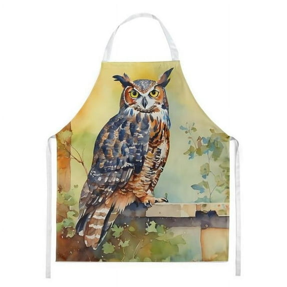 Carolines Treasures DAC3226APRON 30 x 27 in. Great Horned Owl Apron