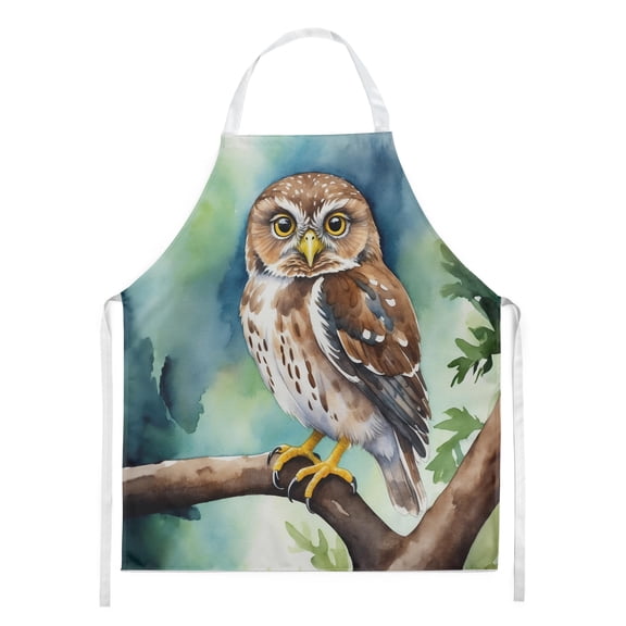 Carolines Treasures DAC7463APRON 30 x 27 in. Northern Pygmy Owl Apron