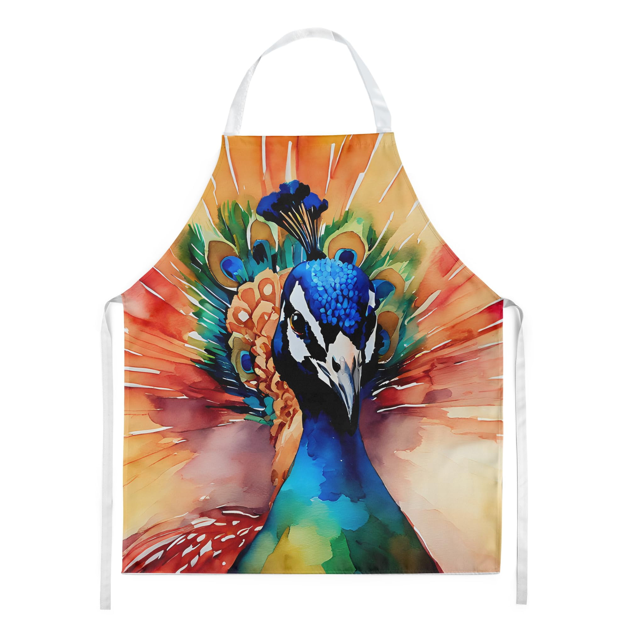 Peacock Apron 27 in x 30 in