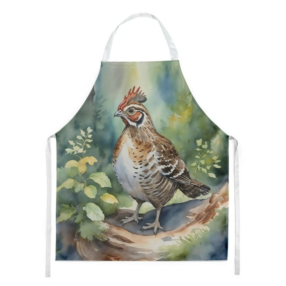 Carolines Treasures DAC7476APRON 30 x 27 in. Pennsylvania Ruffed Grouse Apron