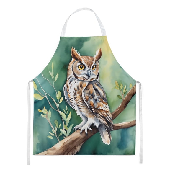 Carolines Treasures DAC7467APRON 30 x 27 in. Western Screech Owl Apron