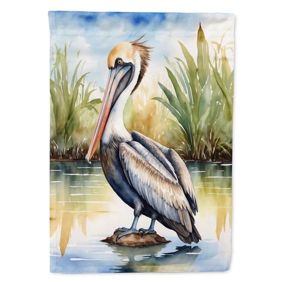 Louisiana Brown Pelican House Flag