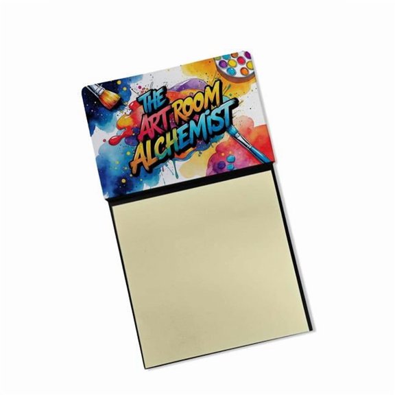 Carolines Treasures DAC8974TSN 5.25 x 3.25 in. The Art Room Alchemist Funny Sticky Note Holder for Teachers Gift