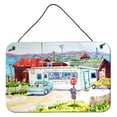 thumbnail image 1 of Carolines Treasures 6054DS812 Seafood Shack for fresh shrimp Indoor Wall or Door Hanging Prints 8x12 multicolor, 1 of 1
