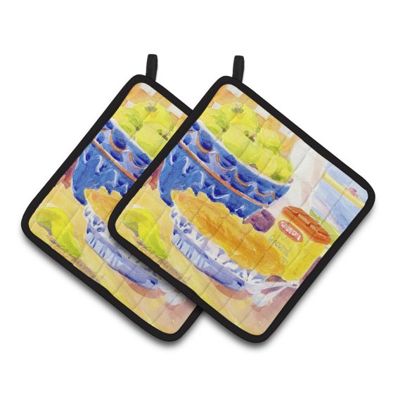 Carolines Treasures 6108PTHD Pair of Pot Holders 7.5HX7.5W multicolor