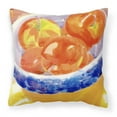 thumbnail image 1 of Carolines Treasures 6109PW1414 Bowl of Apples Decorative   Canvas Fabric Pillow 14Hx14W multicolor, 1 of 4