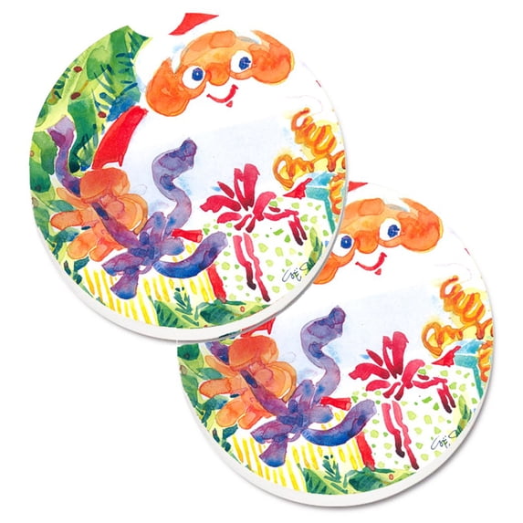 Set of 2 Cup Holder Car Coasters