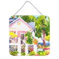 thumbnail image 1 of Carolines Treasures 6130DS66 White Cottage at the beach Wall or Door Hanging Prints 6x6 multicolor, 1 of 1