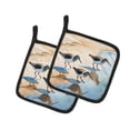thumbnail image 1 of Carolines Treasures DAC7527PTHD 7.5 x 7.5 in. Sandpipers Pot Holders - Set of 2, 1 of 5