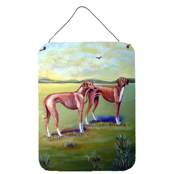 Carolines Treasures 7001DS1216 Azawakh Hound Wall or Door Hanging Prints 12x16 multicolor