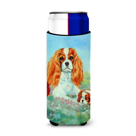 Carolines Treasures 7019MUK Cavalier Spaniel Mommas Love Ultra Hugger for slim cans Slim Can multicolor