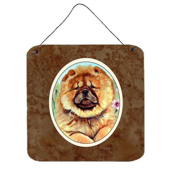 Carolines Treasures 7020DS66 Chow Chow Wall or Door Hanging Prints 6x6 multicolor