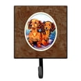 thumbnail image 1 of Carolines Treasures 7022SH4 Long Hair Red Dachshund Two Peas Leash or Key Holder 7Hx4.25W multicolor, 1 of 1
