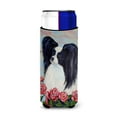 thumbnail image 1 of Carolines Treasures 7040MUK Papillon Black and White Ultra Hugger for slim cans Slim Can multicolor, 1 of 6