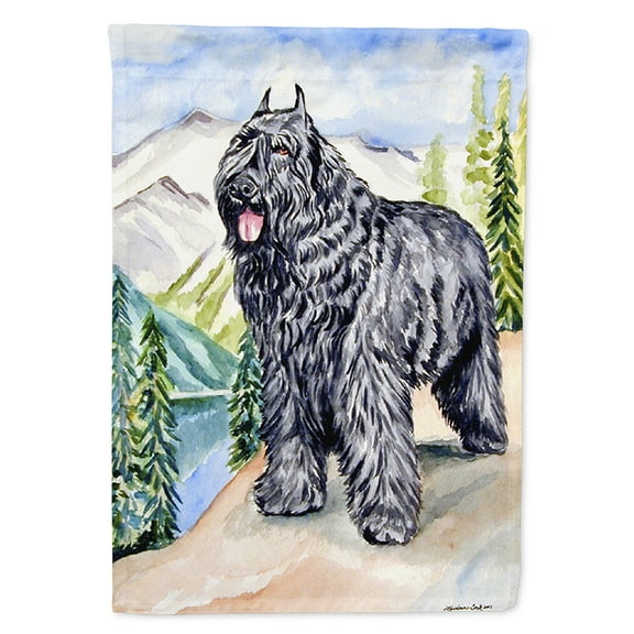 Carolines Treasures 7049-FLAG-PARENT Bouvier des Flandres Flag  multicolor
