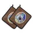 thumbnail image 1 of Carolines Treasures 7050PTHD Australian Cattle Dog Sew Perfect Pair of Pot Holders , 7.5HX7.5W, multicolor, 1 of 3