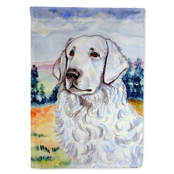 Carolines Treasures 7058-FLAG-PARENT Kuvasz Flag  multicolor