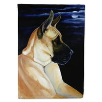 Carolines Treasures 7059-FLAG-PARENT Moonlight Fawn Great Dane Flag  multicolor