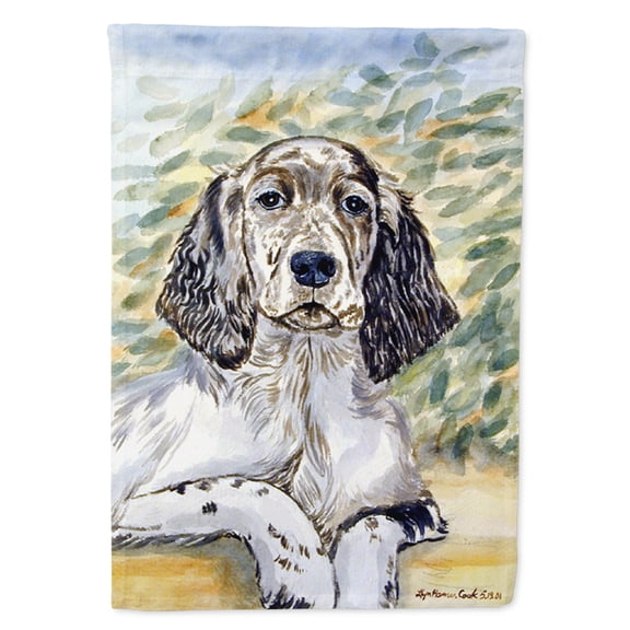 Carolines Treasures 7065-FLAG-PARENT English Setter Flag  multicolor