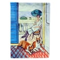 thumbnail image 1 of Carolines Treasures 7068-FLAG-PARENT Lady with her Boxer Flag  multicolor, 1 of 1