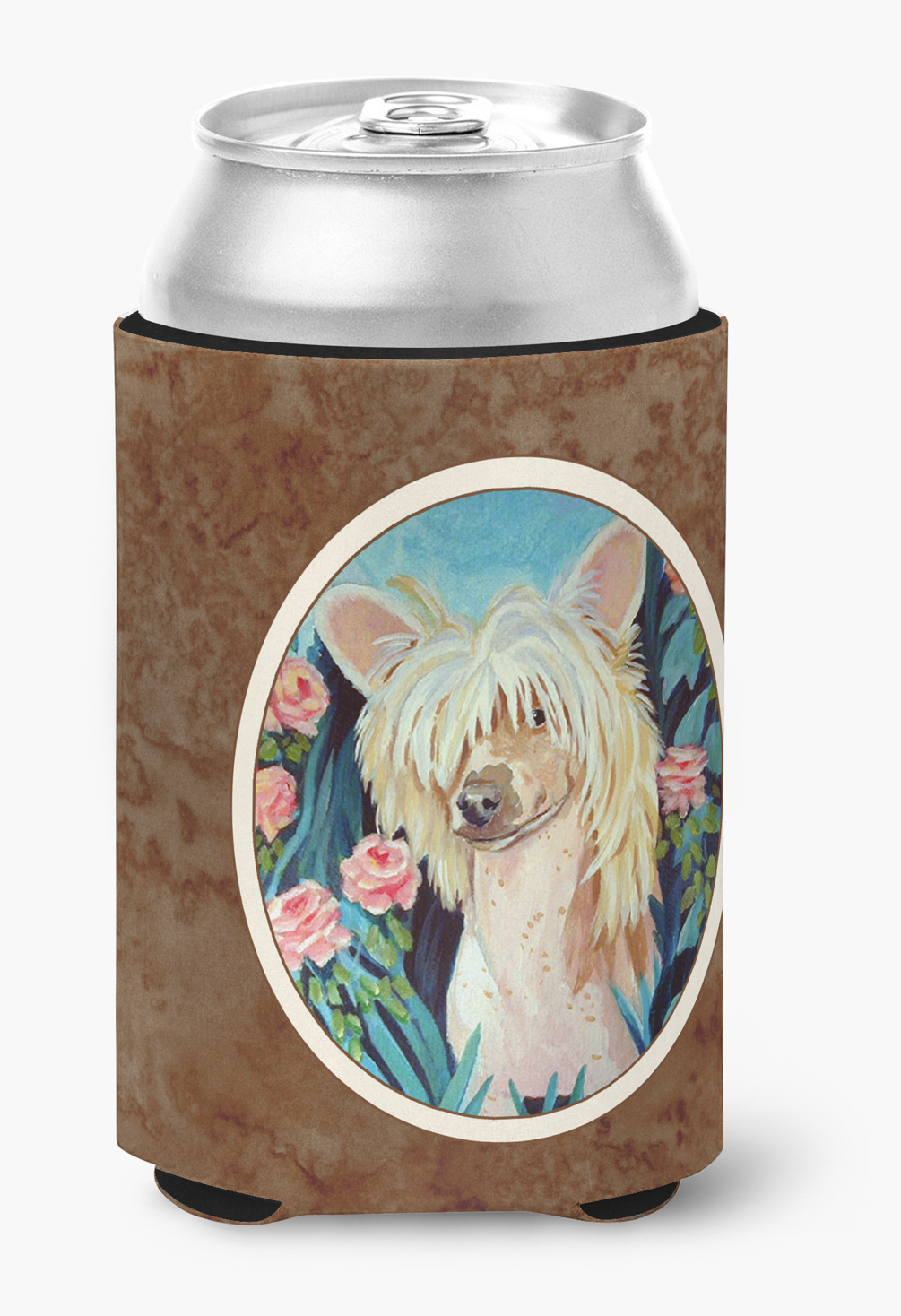 Chinese Crested Can or Bottle Hugger
