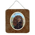 thumbnail image 1 of Carolines Treasures 7089DS66 Irish Water Spaniel Wall or Door Hanging Prints 6x6 multicolor, 1 of 1