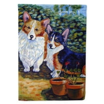 Carolines Treasures 7094-FLAG-PARENT Corgi Flag multicolor