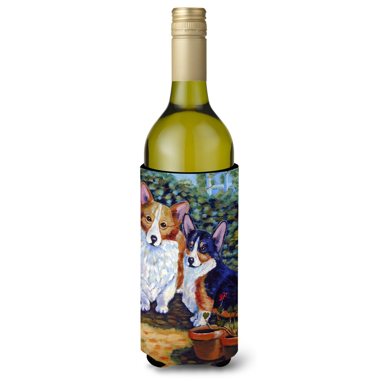 Caroline's Treasures Staffordshire Bull Terrier Wine Bottle Hugger