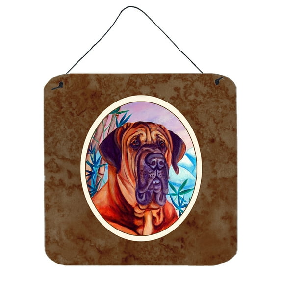 Carolines Treasures 7116DS66 Tosa Inu Wall or Door Hanging Prints 6x6 multicolor