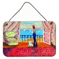 thumbnail image 1 of Carolines Treasures 7125DS812 Westie with Mom and a view Wall or Door Hanging Prints 8x12 multicolor, 1 of 1