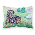 thumbnail image 1 of Carolines Treasures 7141PILLOWCASE Rottweiler Fabric Standard Pillowcase Standard multicolor, 1 of 2