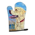 thumbnail image 1 of Yellow Labrador at the Beach Oven Mitt, 1 of 7