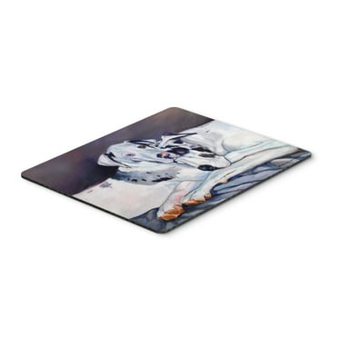 Carolines Treasures 7163MP Harlequin Natural Great Danes Mouse Pad Hot Pad or Trivet Large multicolor