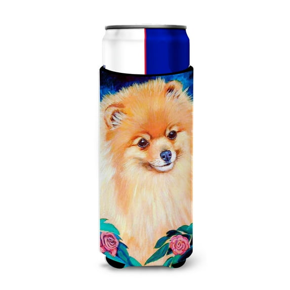 Carolines Treasures 7165MUK Pomeranian Ultra Hugger for slim cans Slim Can multicolor