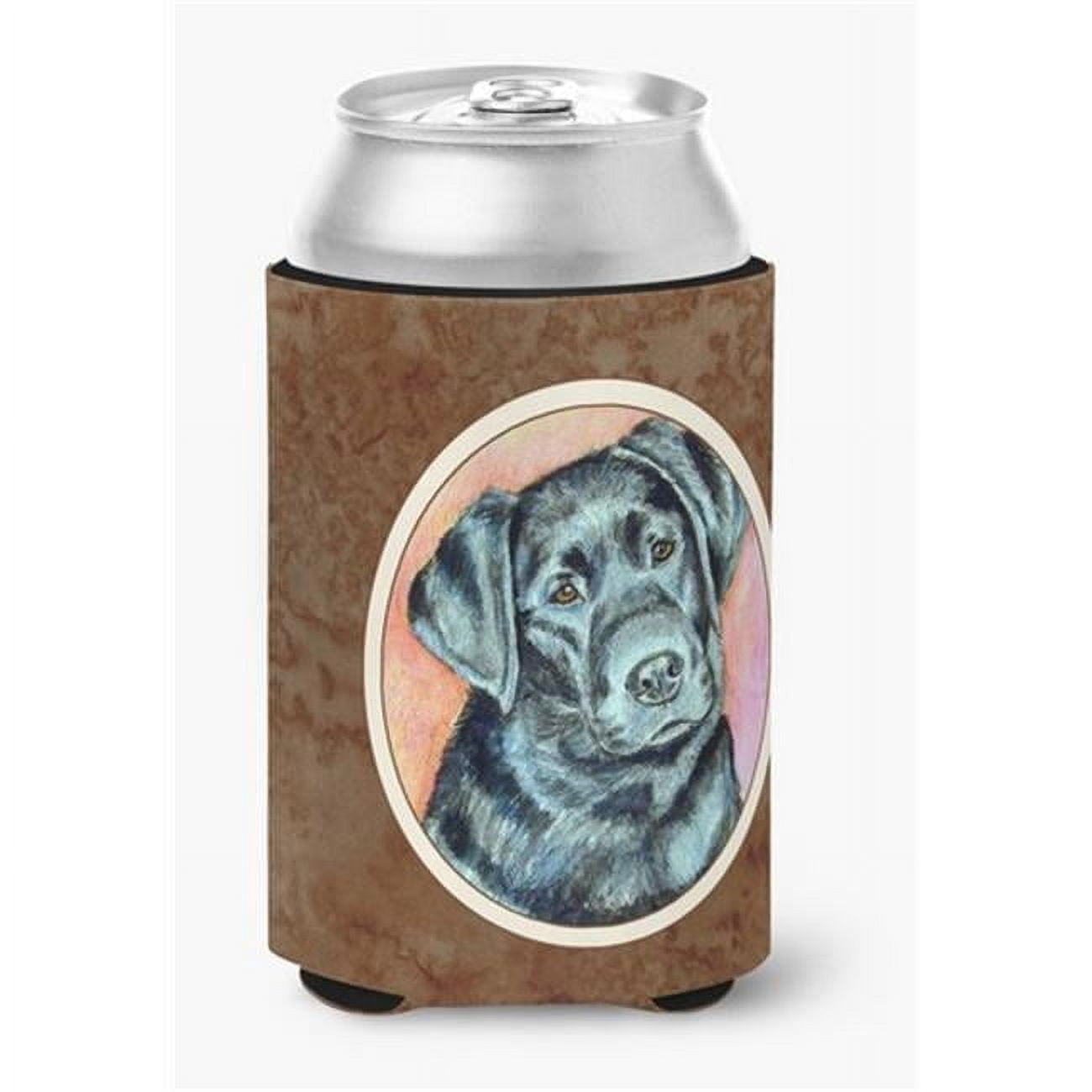 Caroline's Treasures 7177CC Black Labrador Can or Bottle Hugger, Can Hugger, multicolor
