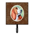 thumbnail image 1 of Carolines Treasures 7227SH4 Basset Hound Leash or Key Holder 7Hx4.25W multicolor, 1 of 1