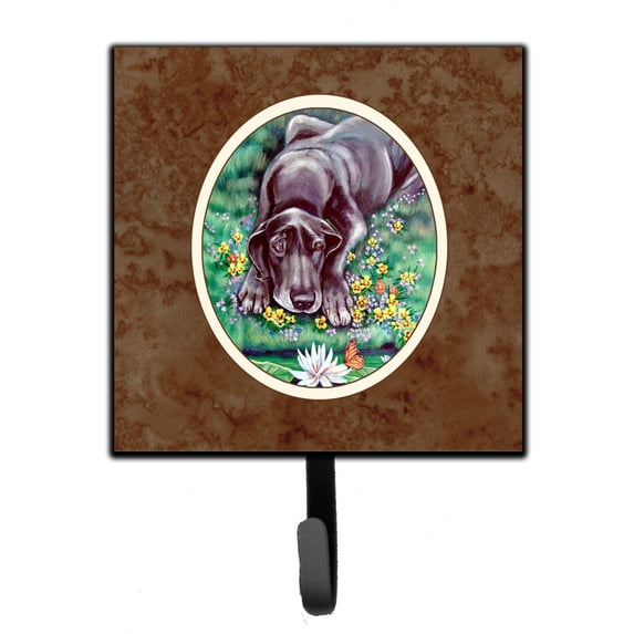 Carolines Treasures 7235SH4 Blue Great Dane Leash or Key Holder 7Hx4.25W multicolor