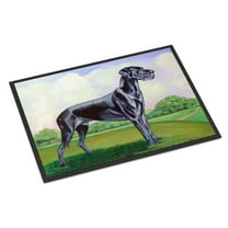 Carolines Treasures 7245JMAT Great Dane Doormat 24x36 36"L x 24"W multicolor