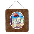 thumbnail image 1 of Carolines Treasures 7260DS66 Lady with her Japanese Chin Wall or Door Hanging Prints 6x6 multicolor, 1 of 1