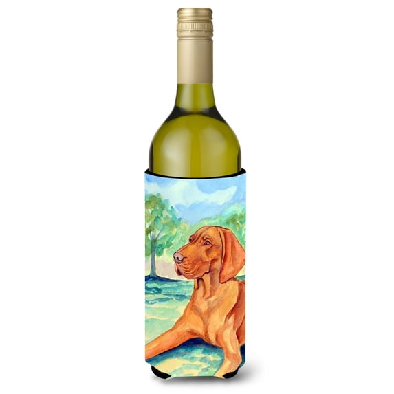 Carolines Treasures 7264LITERK Vizsla Wine Bottle Hugger Wine Bottle multicolor