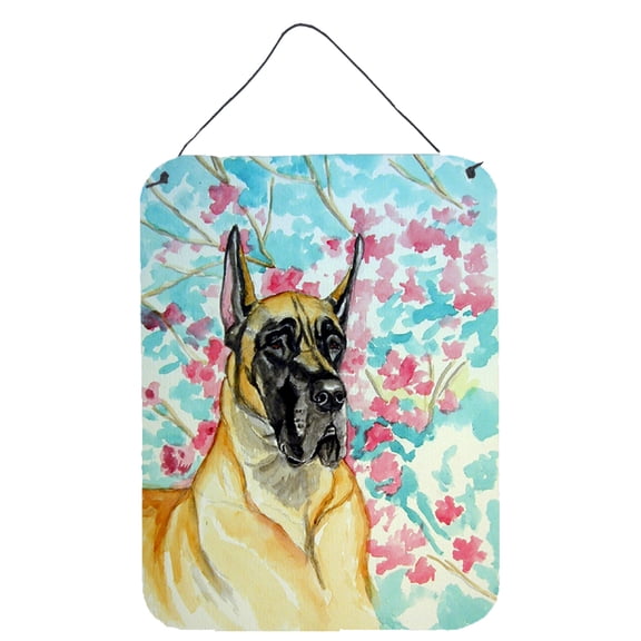 Carolines Treasures 7270DS1216 Fawn Great Dane Wall or Door Hanging Prints 12x16 multicolor