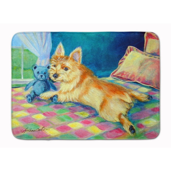Carolines Treasures 7275RUG Norwich Machine Washable Memory Foam Mat 19 X 27" multicolor