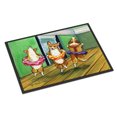 thumbnail image 1 of Carolines Treasures 7276JMAT Little Ballerina Corgi Doormat 24x36 36"L x 24"W multicolor, 1 of 4