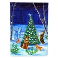 thumbnail image 1 of Carolines Treasures 7304GF Corgi Christmas Peace Garden Flag Garden Size multicolor, 1 of 5