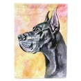 thumbnail image 1 of Carolines Treasures 7307CHF Great Dane Black Cropped House Flag House Size multicolor, 1 of 2