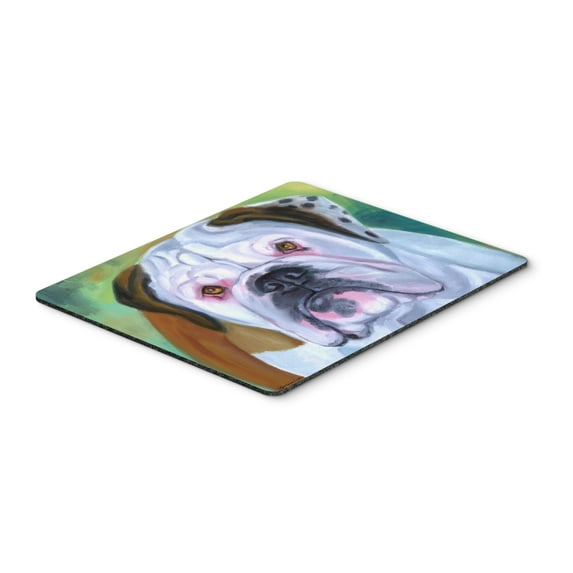 Carolines Treasures 7350MP Miss English Bulldog Mouse Pad Hot Pad or Trivet Large multicolor