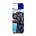 thumbnail image 1 of Carolines Treasures 7389MUK Black Labrador Retriever Ultra Hugger for slim cans Slim Can multicolor, 1 of 6