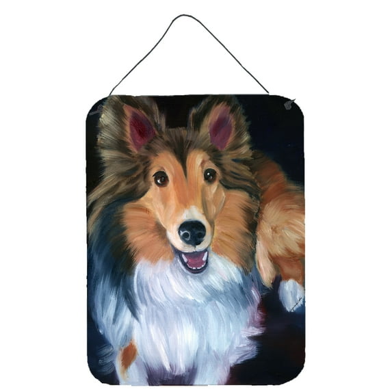 Sheltie Stand Off Wall or Door Hanging Prints