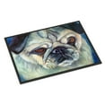 thumbnail image 1 of Carolines Treasures 7422JMAT Pug in Thought Doormat 24x36 36"L x 24"W multicolor, 1 of 4
